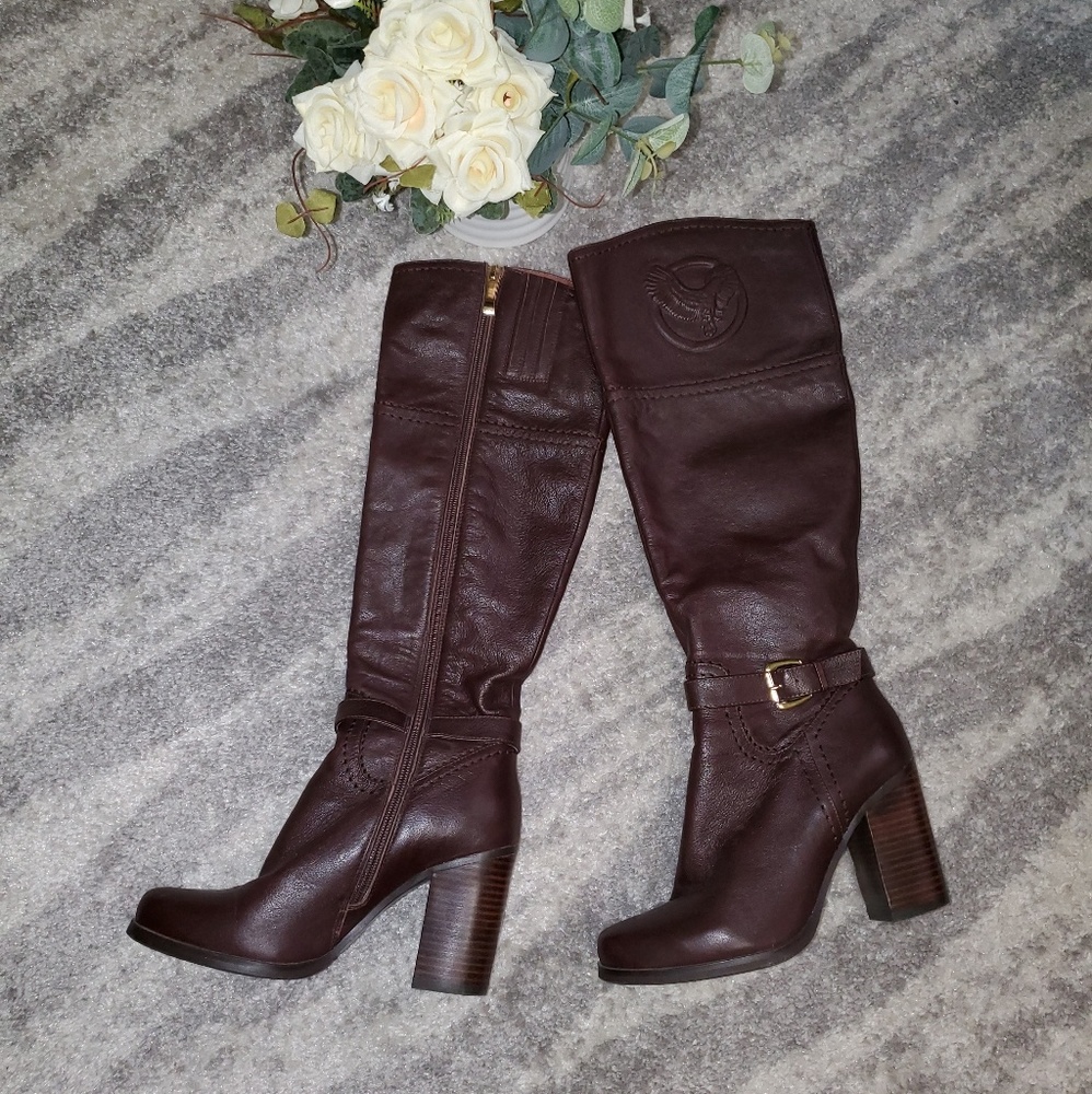 Beautiful💥😍leather boots 😍**like new!**😍